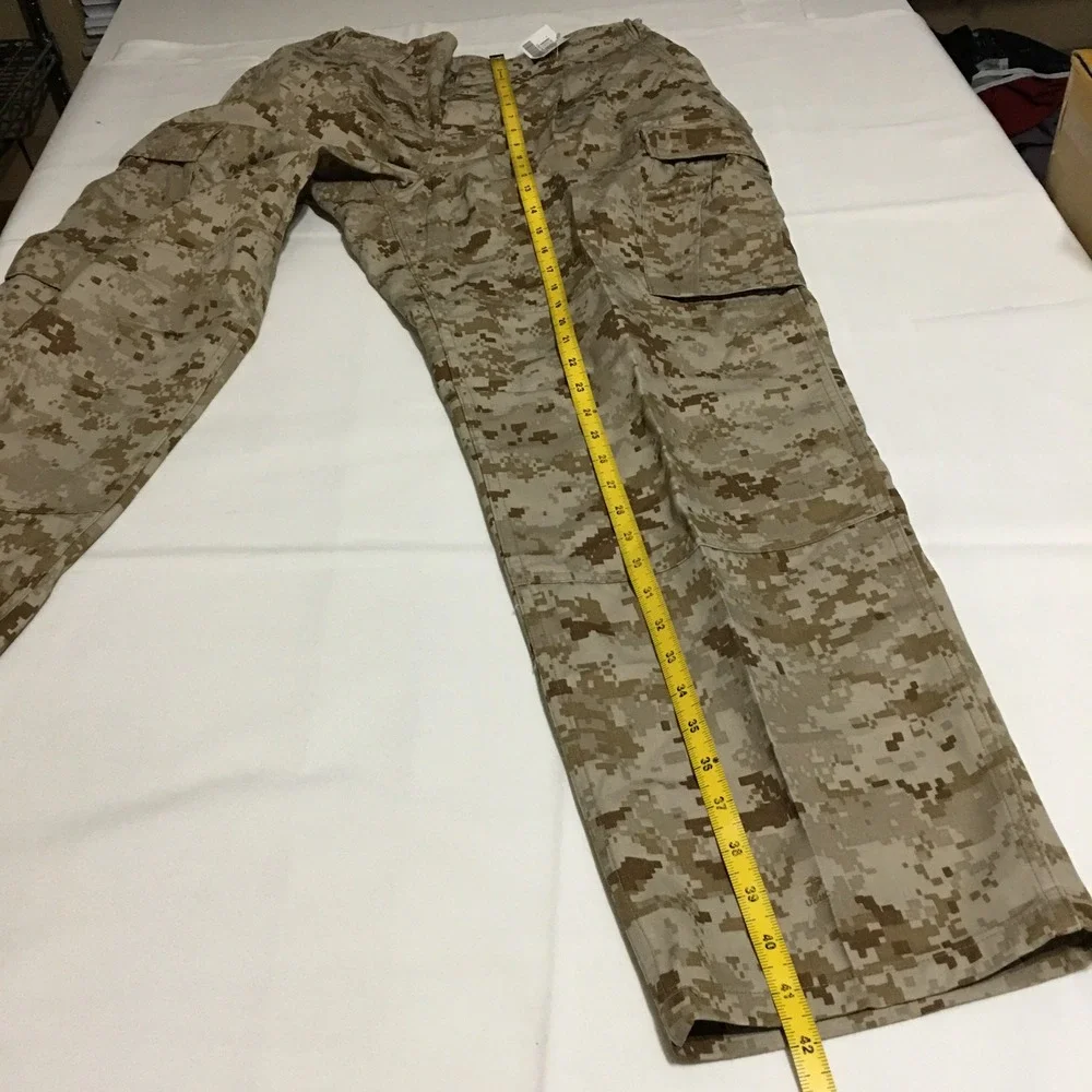 USMC Desert MARPAT Camo MCCUU Trousers Medium Short Uniform Tan NWT